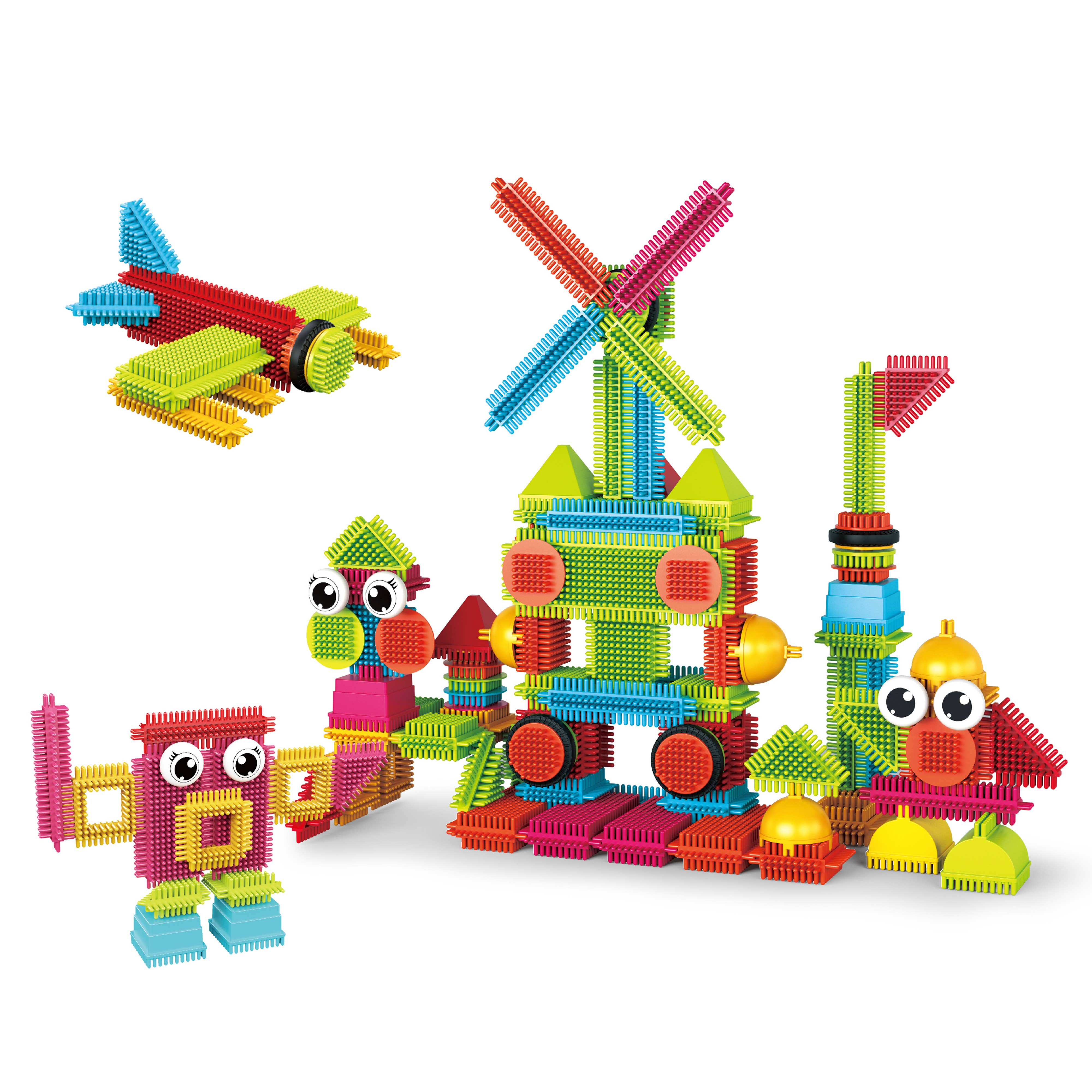 112 Piece Hedgehog Building Blocks Set