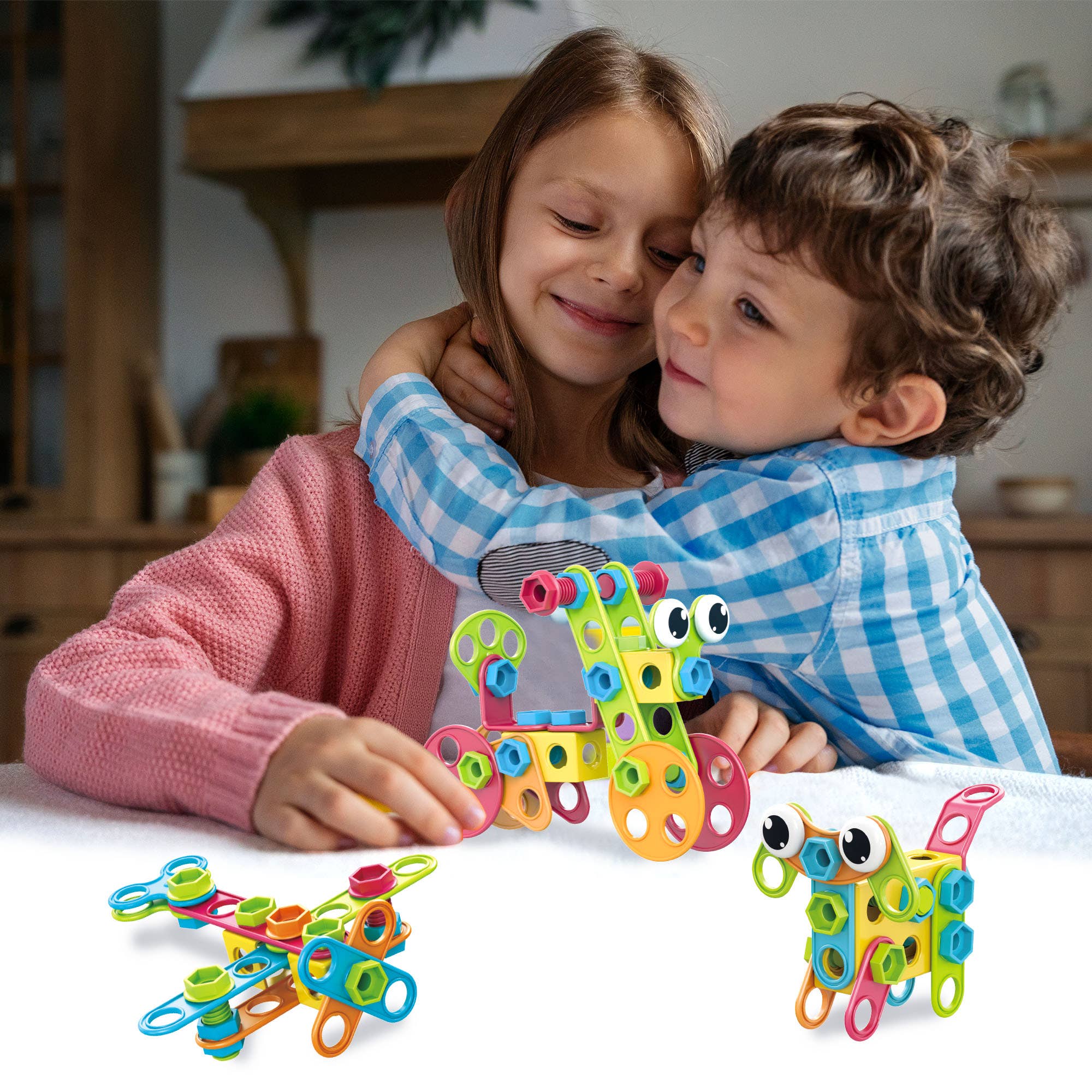 115 Piece Engineering Construction Toy with Hand Tools
